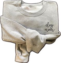 Dog Lover Sweatshirt, Mom Crewneck, Dog Mama Shirt, Embroidered Dog, Dog Mom Sweatshirt, Lover Sweatshirt, Gift For Dog Lover, Dog Sweatshirt, Dog Mama