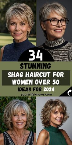 34 Chic Shag Haircuts to Elevate Style for Women Over 50! Shags For Round Faces, Womens Haircuts Medium, Hair Mistakes