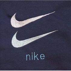 Embroidered Nike Sweatshirt Time And Tru Brand Size Medium In Women Brand New Sporty Blue Sweatshirt With Embroidered Logo, Blue Sports Top With Logo, Blue Sports Sweatshirt With Embroidered Logo, Blue Sporty Sweatshirt With Embroidered Graphics, Blue Sweatshirt With Embroidered Logo For Sports, Sporty Blue Sweatshirt With Embroidered Graphics, Sporty Blue Embroidered Sweatshirt, Embroidered Nike, Nike Sweatshirt