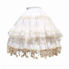 PRICES MAY VARY. Elastic Waist: about 60-90 cm/ 23.62-35.43 in Length: about 60 cm/ 23.62 in Design: ruffle mesh, more layers, stars hem decoration, shinny sequins Application: for your skirt when you attend a wedding, ceremony, party or prom, Halloween, Cosplay, Cocktail Wahing Tips: hand wash with cold water is better Poofy Skirt, Fluffy Skirt, Princess Tutu, Stars Moon, Half Slip, Other Half, Mesh Skirt, Cosplay Outfits, Lolita Dress