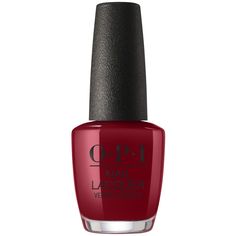 The #1 Brand in the industry With a superior range of shades and the hottest special effects and textures, OPI is the go-to brand for nail fashion. From elegant classics to eye-popping brights, OPI has your color Formaldehyde-free. Opi Malaga Wine, Opi Red Nail Polish, Malaga Wine, Opi Red, Red Nail Polish, Red Nail, Opi Nail Lacquer, Red Lacquer, Dry Nails