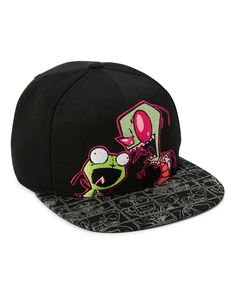 Begin your conquest of Earth with this hilarious officially licensed hat! With Zim and Gir by your side, your invasion is sure to go off without a hitch... we think. Officially licensed Adjustable Structured fit High crown Normal bill Snapback closure Material: Polyester Care: Spot clean Imported Scene Clothing, Invader Zim Characters, Scene Accessories, 2000s Clothing, 2013 Swag Era, Spencers Gifts, Scene Outfits, Diy Clothes Design, Scene Emo