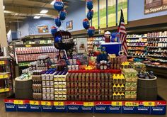 a grocery store filled with lots of items