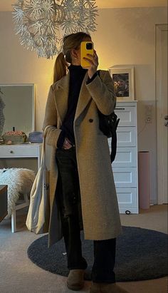 Effortless Chic Outfits, November Outfits, Brown Wool Coat, Nyc Fits, Nyc Outfits, Uni Outfits, Autumn Fits, Neue Outfits