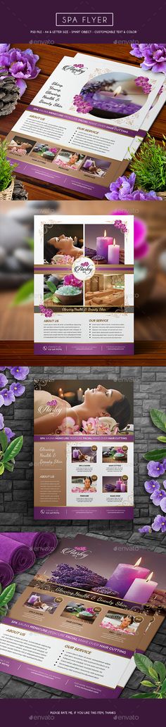 an image of a website page with purple flowers and candles on the front, and in the back