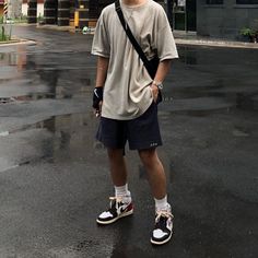 Basic Boy Outfit, Streetwear Boy, Mens Shorts Outfits, Mens Casual Dress Outfits, Street Fashion Men Streetwear