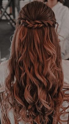 Long Hair Wedding Styles, Fast Hairstyles, Easy Hairstyles For Long Hair, Stylish Hair, Aesthetic Hair