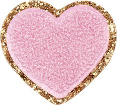 Flamingo Glitter Heart Patch Stoney Clover Patches, Canva Slides, Valintines Day, Frozen Sisters, Tumbler Stickers, Heart Patch, Heart Gif, Stoney Clover Lane, Stoney Clover