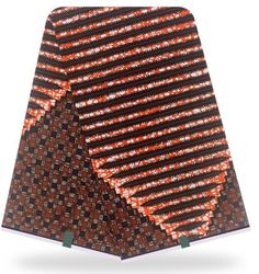 100% cotton fashionable modern West African inspired wax print fabric. Visually appealing, Java designed fabric perfect for any casual and occasional wear. FABRIC DOES NOT STRETCH  Approximate Length = 6 yards (5.4M) and Width = 45½ inches (116cm) Orange Ankara Fabric With Batik Print, Printed Orange Ankara Fabric, Ankara Fabric With Geometric Pattern Prints, Ankara Fabric With Unique Pattern Prints, Brown Ankara Fabric With Batik Print, Ankara Fabric With Abstract Pattern, Black Ankara Fabric With Batik Print, Wax Print Fabric, Wax Fabric