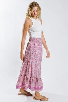 Unleash your adventurous spirit with our Moulika Maxi Flounce Skirt! This bold and beautiful printed skirt is designed to make a statement and elevate your style. Its flowing maxi length adds a touch of elegance, while the flounce detail adds a fun and playful touch. Perfect for taking risks and standing out in a crowd! Style# R5062-99HW-82 Standing Out In A Crowd, Taking Risks, Flounce Skirt, Printed Skirt, Mini Short, Bold And Beautiful, Short Mini Dress, Pullover Men, Cropped Tank Top