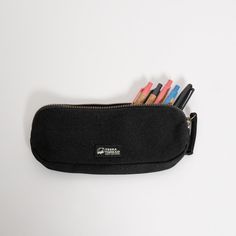 The new Bataí pencil bag is the perfect eco-friendly accessory for school supplies, makeup brushes, or other small items. Made of 100% Fairtrade Certified organic cotton and sewn in a Fair Trade Certified™ factory, this compact bag supports Feeding America's campaign to end hunger by helping donate meals to kids and families in need. Products are shipped without plastic bags or excessive packaging, which may leave behind traces of the journey like marks and folds. Handmade with care, slight visi Black Pencil Case For Everyday And Back To School, Everyday Pouch With Pen Slots For Back To School, Canvas Pencil Case With Zipper For Everyday Use, Zipper Pocket Pencil Case, Everyday Pencil Case With Zipper Pocket, Everyday Pencil Case With Zipper, Everyday Pencil Pouch With Pen Slots, Everyday Rectangular Canvas Pencil Case, Everyday Cotton Pencil Case With Zipper