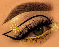 Music Note Eyeliner, Cute Makeup Looks Colorful, Eyeliner Ideas Creative, Creative Eyeliner Looks, Graphic Liner Ideas, Crazy Eye Makeup, Indie Makeup, Face Paint Makeup