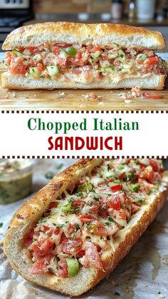 Chopped Italian Sandwich Italian Salad Sandwich Half Baked, Hoagie Recipe Sandwiches, Baked Italian Sandwich, Italian Chop Sandwich, What To Do With Leftover Hoagie Rolls, Italian Hero Sandwich, Chopped Italian Sandwich Wrap, Chopped Hoagie Sandwich, Chopped Italian Sandwich Hawaiian Rolls