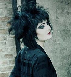 Goth Outfit Ideas, 80s Goth, 80s Makeup, Punk Makeup, Goth Women