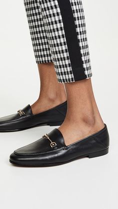 Sam Edelman Loraine Loafers | Shopbop Sam Edelman Loafers, Thursday Boots, Chic Flats, Bit Loafers, Boot Companies, Black Loafers, Casual Loafers, Menswear Inspired, Business Casual Outfits