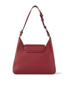 The Multrees hobo is a casual chic and functional silhouette, perfect for everyday wear. Designed with practicality and versatility in mind, this slouchy shoulder bag comes with an additional leather strap, turning into an effortlessly cool crossbody. Wear yours with your favorite seasonal separates to add instant polish to any ensemble. Oxblood Leather, Brand Creation, Leather Hobo Bag, Strap Tops, Leather Hobo, Accessories Branding, Hobo Bag, Red Leather, Leather Shoulder Bag