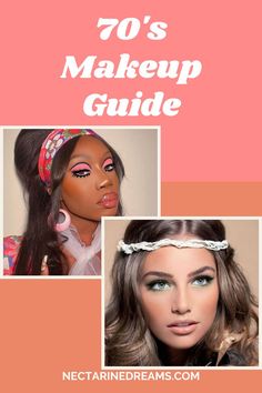 Disco Makeup 1970s, 70’s Disco Makeup, 70s Makeup Disco, Disco Hair And Makeup, 70s Eye Makeup, 70’s Makeup, 70's Makeup