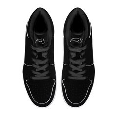 Discover the Ultimate in Style and Comfort with Fred Jo's All Black High-Top Leather Sneakers Step into a world where fashion meets function with our Fred Jo All-Black High-Top Leather Sneakers. These sneakers are not just shoes but a statement of timeless class and relaxed sophistication. Made for those who demand style and durability, these sneakers are the perfect addition to any outfit, whether you're dressing up or keeping it casual. Why Fred Jo's All-Black High-Tops? Elegance Meets Durabil Modern Black Mid-top Basketball Shoes, Black Breathable Low-top Skate Shoes, Black Lace-up Custom Sneakers, Modern Black Skate Shoes, Black High-top Lace-up Sneakers, Sporty Black Skate Shoes With Laces, Modern Black Skate Shoes With Laces, Black Casual Lace-up Custom Sneakers, Black Lace-up Casual Custom Sneakers