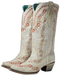 Spring Leather Boots With Floral Embroidery, Traditional Snip Toe Boots For Spring, Fall Floral Embroidery Snip Toe Boots, Fall Floral Embroidered Snip Toe Boots, Embroidered Leather Boots With Snip Toe, Embroidered Leather Boots For Fall, Fall Embroidered Leather Boots, Corral Boots Womens, Corral Boots