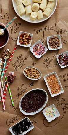 a table topped with lots of different types of food