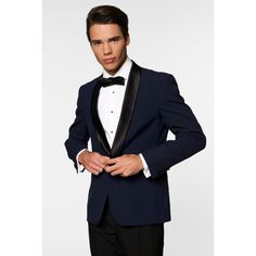 Tuxedo Midnight Blue | Blue dinner jacket | OppoSuits Unique Prom Suits, Prom Suit And Dress, Blue Prom Suit, Blue Tuxedo Jacket, Midnight Blue Suit, Prom Tux, Black Dress Shirt Men, Navy Suit Wedding, Mens Formalwear