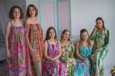 In order to make buying experience simple and easy for my lovely customers, I have put my night gowns color wise. So now you would be able to see all the patterns available in one color in one picture itself and you can simply select whichever you like.All the six nighties shown in the picture above are in different styles. Some have short sleeves, some have longer sleeves and some are sleeveless. You can purchase based on your choice. These nightgowns have been made keeping every woman's comfor Night Gowns, Gymnastics Pictures, Girls Robes, One Picture, Nightgowns, Sleep Comfortably, First Night, Every Woman, One Color