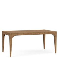 the table is made from wood and has two legs