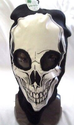 Halloween Full Face Smiling Skeleton Skull face Pull over mask costume-New! Smiling Skeleton, Bape Art, Ski Masks, Face Pulls, Skull Face Mask, Skeleton Skull, Theatre Costumes, Skull Face, Theme Halloween