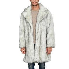 PRICES MAY VARY. ▲Material - Made of great quality Faux Fur. Keep warm and remain your strong figure even in the worst of weather in this luxury coat. It is environmentally friendly and natural, you will never need to worry about doing harm to animals by using their fur. We promise to protect wild animals! fur jackets fluffy coat mens mens faux fur jacket mens faux fur coat fur bomber jacket black fur coat mens white fur jacket men mens fake fur coat fur jacket long gray fur jacket biker jacket White Faux Fur Coat, Mens Fur Coat, Long Coat Men, Long Fur Coat, White Fur Coat, Long Faux Fur Coat, Mens Fur, Fluffy Jacket, Fluffy Coat