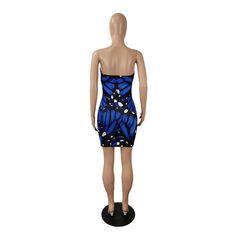 Season: Spring,Summer,Autumn,WinterSize:S,M,L,XL_Color:BlueStyle:Daily,Party,BeachDress Length:ShortOccasion: Daily,Party,BeachFabric:Polyester_Package Contents: 1* Dress, without Accessorie Strapless Blue Mini Dress For Club, Blue Strapless Mini Dress For Club, Blue Bodycon Dress For Club, Casual Blue Bodycon Club Dress, Blue Mini Dress For Club In Spring, Spring Blue Mini Dress For Club, Blue Stretch Mini Dress For Club, Casual Blue Club Dress, Blue Mini Bodycon Dress For The Beach