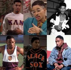 four different black men are shown in this collage