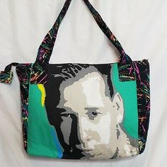 Handmade New Kids On The Block Tote Bag NKOTB Donnie Whalberg Vintage Fabric | eBay Handmade Pet, New Kids On The Block, Kids On The Block, Vintage Fabric, New Kids, The Block, Etsy Vintage, Pet Friendly