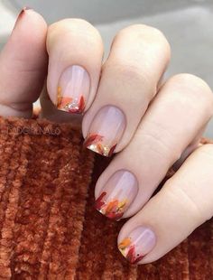 Fall Nails Designs, Fall Nail Ideas, Seasonal Nails, Autumn Nails, Fall Nail, Fall Nail Designs, Nail Art Inspiration, Chic Nails, Fall Nails