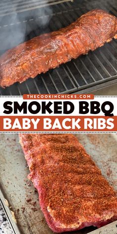 A fantastic summer grilling idea to add to your Memorial Day dinner menu! These Smoked BBQ Baby Back Ribs are an easy spring recipe you'll absolutely love. Smoky and flavorful, this smoked baby back ribs recipe is a real crowd pleaser! Best Smoker Recipes, Grill Smoker Recipes, Smoked Baby Back Ribs, Smoker Recipes Electric, Smoker Ideas, Easy Spring Recipes, Bbq Party Food, Smoked Recipes