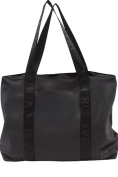 Our Newport Tote is made from 100% recycled materials, mixing eco-friendly products with a stylish look. With extra pockets and padding, this zip top tote can hold all your gear and more! The interior "wet" zip pocket is perfect to house a wet bathing suit, sweaty clothes or snacks without permeating through the rest of the bag. Easy to wipe clean after use. If you are looking for a lightweight tote with great functionality and style, Veltri Sport has you covered! Product Features: double zip to Large Water Bottle, Chrome Hardware, Zip Pouch, Zip Top, Gym Outfit, Newport, Recycled Materials, Bathing Suit, Cleaning Wipes