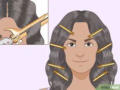 3 Ways to Do 1920s Hair - wikiHow Jazz Age Hairstyles, Modern 1920s Hairstyles, 20s Fingerwaves Long Hair, Flapper Make Up 1920s, 20s Style Hair Long, 1020s Hair Hairstyles, 1920s Straight Hair, 1920s Pin Curls, Speakeasy Hairstyles Long Hair