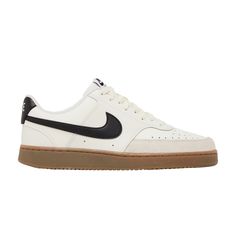 Find NIKE Court Vision Low ' Black Gum on Editorialist. Court Vision Low 'White Black Gum' Nike Court Vision Low, Nike Court Vision, Court Vision, Black Gums, Gum, White Black, White And Black, Great Deals, Top Brands