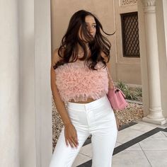 New With Tag. Color: Pale Pink Ref. 1822/057 Crop Top With Straight Neckline. Side Hidden In Seam Zip Closure. Materials: Body: 99% Polyester. 1% Elastane Lace: 100% Polyester Chic Tube Top For Spring Evening, Chic Spring Evening Tube Top, Elegant Zara Crop Top For Party, Glamorous Tube Top For Evening In Spring, Glamorous Spring Evening Tube Top, Chic Zara Crop Top For Evening, Spring Bandeau Crop Top For Party, Feminine Bandeau Crop Top For Parties, Chic Tube Top For Wedding