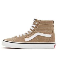 Vans SK8-HI Sneakers Brown VN0A32QG9EN (SNKR/Skate/Casual/Non-Slip/High Top/Wear-resistant) Sporty Brown Vans Skate Shoes, Vans Sporty Slip-on High-top Sneakers, Sporty Vans Slip-on High-top Sneakers, Casual Skate Shoes With Speckled Midsole For Sports, Casual Brown Vans Skate Shoes, Vans Casual High-top Sneakers For Sports, Casual High-top Skateboarding Sneakers With Cushioned Footbed, Casual Vans High-top Sneakers, Casual Vans High-top Sneakers With Vulcanized Sole