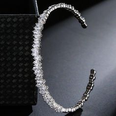 Bracelets Type: Cuff Bracelet
Material: Cubic Zirconia Shop Website, Christmas Gift Jewelry, Gorgeous Bracelet, Girl Party, Bracelet Collection, Cuff Bangles, Fashion Luxury, Gold Bangles, Jewelry Party