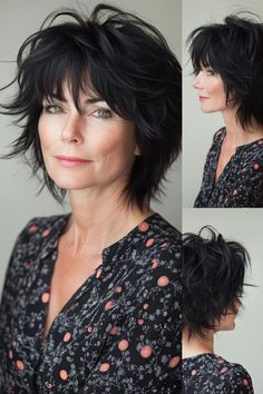 38 Stylish Medium Shaggy Hairstyles for Women Over 50