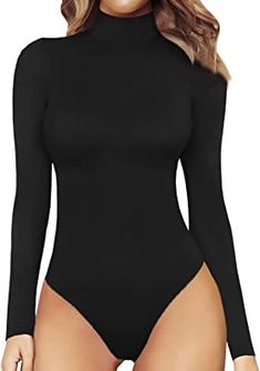 MANGOPOPWomen's #MANGOPOP #Women'sMock #Women's #MockTurtle #Mock #TurtleNeck #Turtle #NeckLong #Neck #LongSleeve #Long #SleeveTops #Sleeve #TopsBodysuit #Tops #BodysuitJumpsuit #Bodysuit #Jumpsuit Turtle Neck Sleeveless, Turtle Neck Long Sleeve, Tank Top Bodysuit, Mock Turtle Neck, Bodysuit Tops, Turtleneck Bodysuit, Bodysuit Jumpsuit, Casual Rompers, Mock Turtle