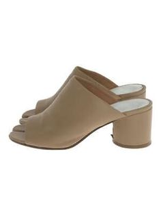 ad eBay - Maison Margiela Women's Sandals in Beige Size 36.5 - Buy Now, click the link (eBay) Beige Heels With Leather Sole For Summer, Beige Closed Toe Mules For Spring, Beige Open Toe Mules With Padded Heel, Beige Closed-toe Mules For Spring, Beige Open Toe Mules With Heel Strap, Beige Mules With Padded Open Heel, Beige Open Heel Mules With Padded Heel, Beige Formal Mules For Summer, Summer Formal Beige Mules