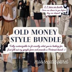 Sustainably curated style bundles based on your personal style! I will collect pieces for your dream closet, whether it's dresses, tops, pants, or outerwear! Start by creating an inspiration board of your style and aesthetic on Pinterest, and I will find you pieces to match! This is a great way to experiment with your style, try something new, or gain more pieces to fit your established style. After purchase I will message you a google form to fill out that will give me a complete idea of what y Kidcore Style, Fashion Styles Types, Granola Girl Style, Light Academia Style, Clothing Coquette, Cottagecore Academia, Style Bundle, Google Form, Academia Style