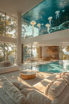 Inside Pool House Ideas, Pool Interior Design, Villa Interior Design, Preppy House, Inside Pool, Pool Design Ideas, Bathroom Aesthetics, Piscina Interior, Groovy Vibes