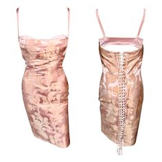 Dolce & Gabbana S/S 2003 Corset Lace-Up Bustier Bra Bodycon Midi Dress Condition: Good vintage condition. Please note size tag is missing. White Dress Corset, Lace Bra Outfit, Vintage Corsets, Chic Closet, White Lace Corset, Lace Corset Dress, Dior Gown, Bra Outfit, Style Analysis