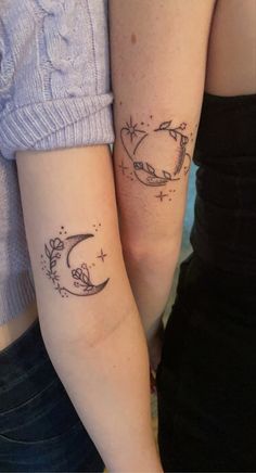 Minimal Taylor Swift Seven Tattoo • Moon and Saturn tattoo Fun Feminine Tattoos, Cute Matching Sister Tattoos, Sophia Tattoo, Taylor Tattoo Ideas, Seven By Taylor Swift, Seven Taylor Swift, Johanna Constantine, Taylor Tattoo, Taylor Swift Tattoo Ideas