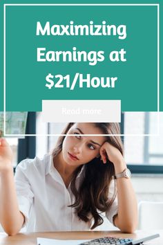 $21 an hour is how much a year? Is it a living wage? This article will share some tips and tricks on making it work with $21 an hour. Money Management Activities, Free Budget, Money Hacks, Finance Organization, Managing Finances, Budgeting Worksheets, Finances Money, Budget Planning