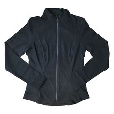 Our Member's Mark Everyday Active Jacket Is The Perfect Staple For Those Cooler Days. The Premium Recycled Nylon Fabric Leans Towards A Light-Mid Weight, Which Feels Like A Soft Second Skin. Clean Style Lines For A Flattering Fit On All Body Types, As Well As A 4-Way Stretch Fabric That Moves With You And Keeps You Comfortable. 2 Hand Pockets For Stowing Personal Belongings, As Well As A Back Vent With Inner Mesh To Make This Jacket Even More Comfortable And Ventilated. The Fabric Is Moisture-Wi Fitted Track Jacket For Workwear In Fall, Black Fleece Jacket For Fall Layering, Fitted Long Sleeve Fleece Jacket For Fall, Black Track Jacket For Workwear In Fall, Black Track Jacket For Fall Workwear, Black Track Jacket For Work In Fall, Black Track Jacket For Fall, Fitted Black Track Jacket For Winter, Black Stretch Track Jacket For Fall