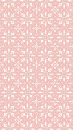 a pink and white background with an intricate design